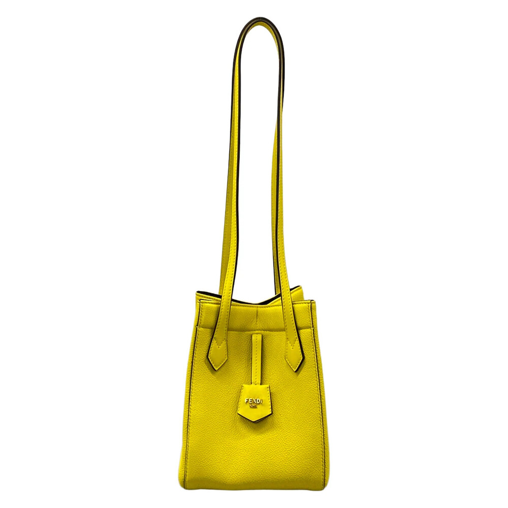 Fendi Origami Small Yellow Leather #329953F13B